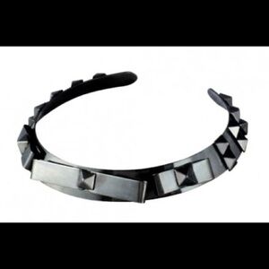 Fallon metal bow collar necklace